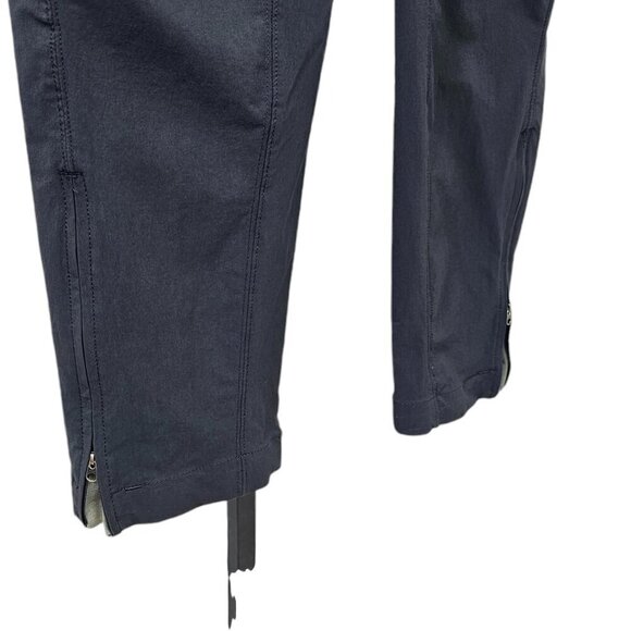 Mountain Hardwear Womens Outdoor Water Resistant Hiking Pants Size 8 Black - Picture 2 of 9